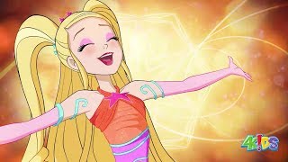 Winx Club Season 8  Enchantix Transformation 4Kids Version [upl. by Ahsekar]