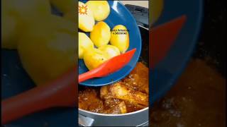 How to make chicken Potato  recipe shortvideo [upl. by Nicholle364]