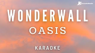 Oasis  Wonderwall Instrumental Karaoke [upl. by Orelle131]