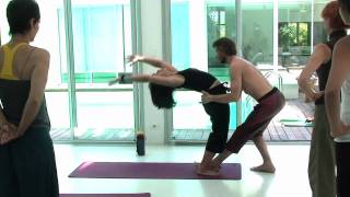 Gaute teaches yoga in South of France [upl. by Iene]