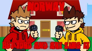 quotyour norwegian accent is funnyquotnorway but tord and Art sing it [upl. by Lupiv]