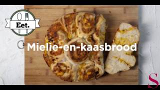 Maklike mielieenkaasbrood met net 3 bestanddele [upl. by Erland96]