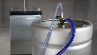 How to Tap a Keg for Your Kegerator in Your Bar or Home [upl. by Mathia]