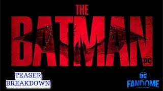 The Batman  Teaser Trailer  DC Fandome 2020 Text only [upl. by Anirhtak34]