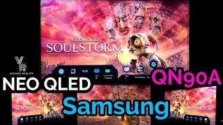 Samsung NEO QLED QN90A Game Mode Auto Motion Plus Opinion  Analysis  ODDWORLD SOULSTORM PS5 [upl. by Yemar]