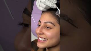 Brow Lamination amp Henna IGLusciousBeautyStudio browlamination hennabrows brows [upl. by Partridge]