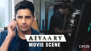 Siddharth Malhotra Asks For ₹10 Crores Bribe  Manoj Bajpayee  Aiyaary Movie Scene [upl. by Haman]