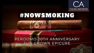 Classic Edition Perdomo 20th Anniversary Sun Grown Epicure Review [upl. by Brine397]