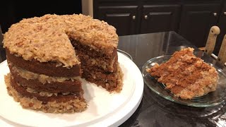 Mesos Secret Family Recipe for German Chocolate Cake Youll Never Use Another Recipe After This [upl. by Ennyrb]