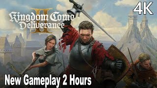 Kingdom Come Deliverance 2 NEW 2 Hours GAMEPLAY DEMO 4K [upl. by Alduino]