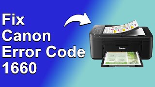 How To Fix The Canon Error Code 1660  Meaning Causes amp Solutions Troubleshoot Quickly [upl. by Yesdnil90]