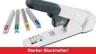 LEITZ BlockHeftgerät 5551 Stapler [upl. by Swiercz]