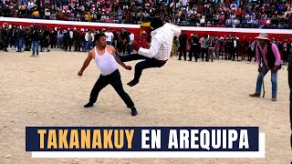 Tradicional Takanakuy en Arequipa 2022 [upl. by Ruel]