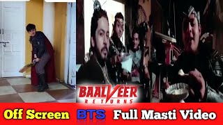 Baalveer Returns  Dev Joshi  Bhymar amp Rey Shooting Time funny Video [upl. by Duffy]