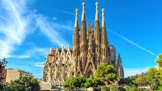 4K🇪🇸 Barcelona Spain Basilica of the Sagrada Família Gaudis glorious vision Oct 2022 [upl. by Eidob]