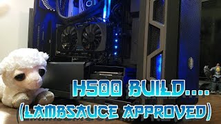 CoolerMaster H500 Upgrade amp Beauty Build [upl. by Larochelle]