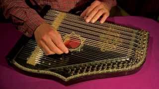 quotDreamquot played on a German 5Chord Zither by Etienne de Lavaulx [upl. by Attelra657]