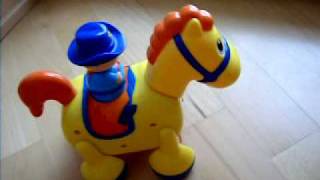 Tomy Pushn Go Cowboy  real sounds [upl. by Stephani606]