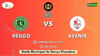 Coupe El Hadji Diouf ASC DEGGO vs ASC AVENIR [upl. by Kaya]