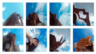 10 Hide Face Selfie Poses With Sky❤️✨ Hand Pose With Sky  Creative Yashika [upl. by Elleinod]