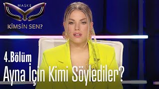 Ayna için kimi söylediler  Maske Kimsin Sen 4 Bölüm [upl. by Arabel]