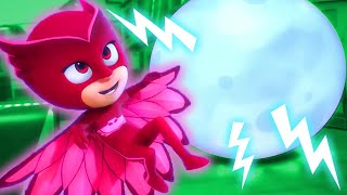 PJ Masks in Hindi  Owlette and the MoonBall  हिंदी Kahaniya  Hindi Cartoons for Kids [upl. by Cawley]