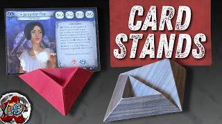 How To Fold The PERFECT CARD STAND For Board Games [upl. by Leisha140]