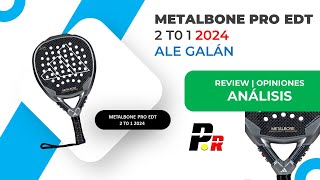 🥎 REVIEW 🥎 Análisis Pala de Pádel Adidas Metalbone PRO EDT 2024 🔝 [upl. by Caia]