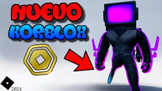 Nuevo Paquete De Korblox 😲 Pierna Falsa Roblox [upl. by Dadivitan41]