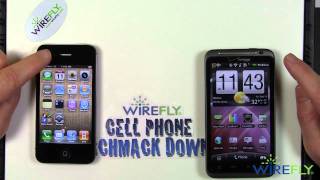 HTC ThunderBolt vs Verizon iPhone 4  Schmackdown [upl. by Allyn314]