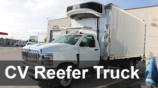 International CV Refrigerated Truck  Maxim Truck amp Trailer [upl. by Olumor]