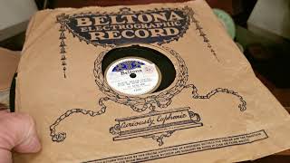 March Keltie Castle Stay Me With Flagons  Alec Sim  Beltona Electrographic Record 78rpm Scottish [upl. by Arlon518]