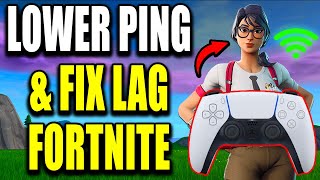 How to LOWER PING amp FIX LAG in Fortnite on PS5 Best Method [upl. by Stromberg282]