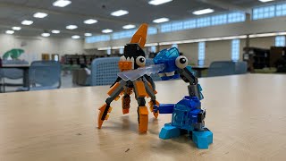 Beavis and Butthead “No Laughing” recreated with Lego Mixels [upl. by Iharas]