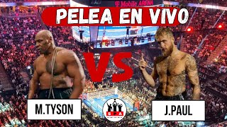 MYKE TYSON VS JAKE PAUL EN VIVO 🥊🔥 🔥PELEA EN DIRECTO🔥  BOX INTERNACIONAL [upl. by Delphinia]