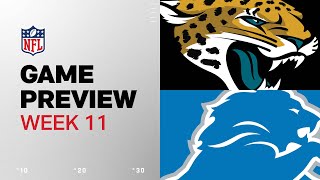 Jacksonville Jaguars vs Detroit Lions  2024 Week 11 Game Preview [upl. by Lifton]