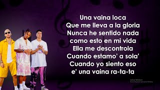 Fuego Manuel Turizo Duki  Una Vaina Loca LetraLyrics [upl. by Dupin]