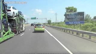 Hamilton to Niagara Falls in 5 minutes  Ontario Time Lapse [upl. by Carrie812]