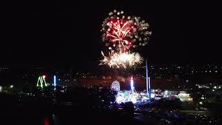 GEELONG SHOW FIREWORKS 2024 [upl. by Hnacogn]