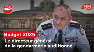 Budget 2025  audition du directeur général de la gendarmerie nationale [upl. by Gillie]