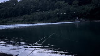 Fishing at Shawville power plant in Pennsylvania [upl. by Aimekahs]