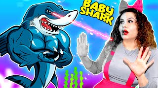 Villain Shark Took My Colors 😩Where Are My Colors High Five Kids Videos [upl. by Arodal]