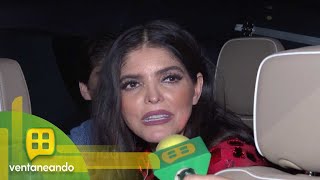 Ana Bárbara evita entrar en una guerra de declaraciones con José Emilio Fernández  Ventaneando [upl. by Eiramnwad398]