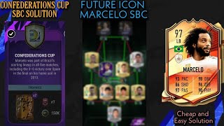 CONFEDERATIONS CUP SBC SOLUTION Easiest Way Possible  Future Icon Marcelo Sbc  Madfut 22 [upl. by Imoyik958]