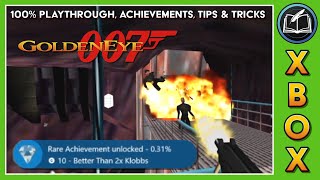 GoldenEye 007  100 Playthrough Achievements Tips amp Tricks on Xbox [upl. by Ralleigh]