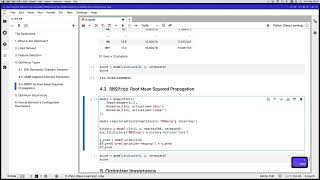 6 The Optimizers in TensorflowKeras with Python Step by Step [upl. by Auburta]