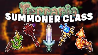 I Beat Terraria 144 Using The Summoner Class [upl. by Zetnwahs]