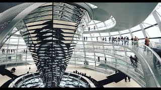 Berlin  Reichstag The Reichstag Dome 4K  Sir Norman Foster Design The New German Parliament [upl. by Esertap]