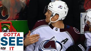 GOTTA SEE IT Nathan MacKinnon Furious On Bench And Calls Out His Coach [upl. by Eugenie841]