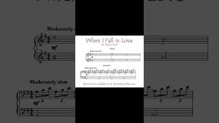 When I Fall in Love Short piano duet [upl. by Valaria]